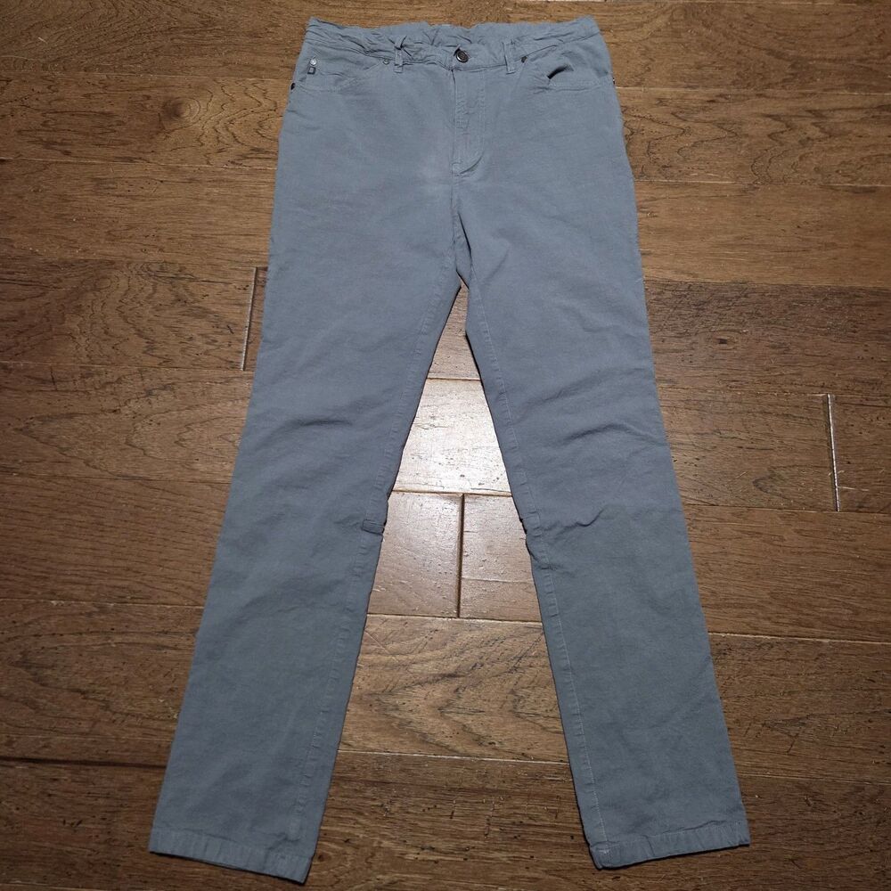 Free Fly Pants Mens 34x34 Gray Golf Casual Preppy